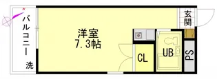 リーガルフォーラム【1階】の間取り