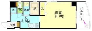 エルク中央【5階】の間取り