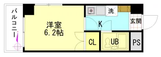 センテニアル横川【0604号室】の間取り