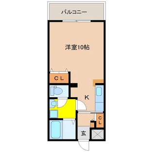 ツーエヌマンション【2階】の間取り