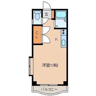 シャボンドール大工町【2階】の間取り