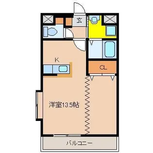 Anela(アネラ)【102号室】の間取り