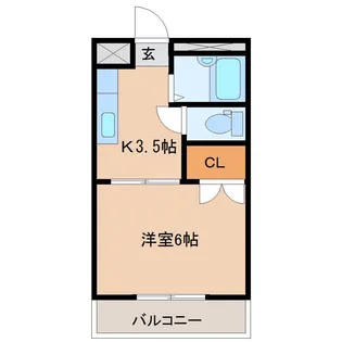フェニックスハイムⅠ【4階】の間取り