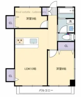 中村消防ビル【4階】の間取り
