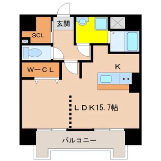 Ko Olina D(コ オリナ D)【802号室】の間取り