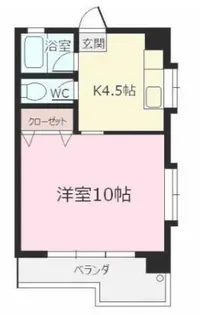 ガーデンヒルズ【6階】の間取り
