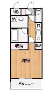 Rassurer Gion【2階】の間取り