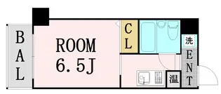 グランディ梅田北【6階】の間取り
