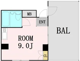 メゾンドカクショ【4階】の間取り