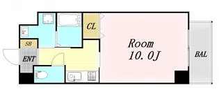 グランディールタカラ【4階】の間取り