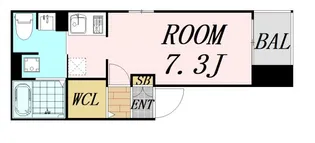 ハピネス浦江2【3階】の間取り