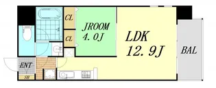 アーバネックス福島【10階】の間取り