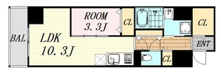 クレイン・レジデンス【8階】の間取り