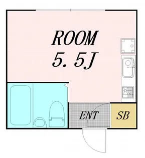 アムズ城北【2階】の間取り