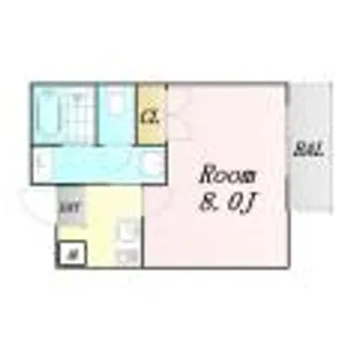 アリバ豊崎【5階】の間取り