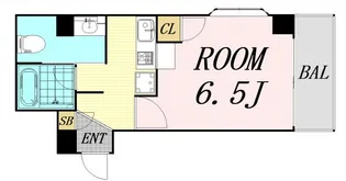 グランドヴィラ都島【2階】の間取り