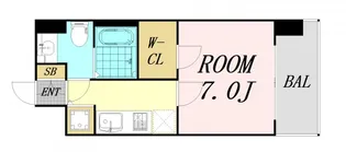 T's SQUARE 大阪城【11階】の間取り