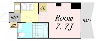セレニテ新大阪弐番館【10階】の間取り