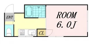 関本マンション【4階】の間取り