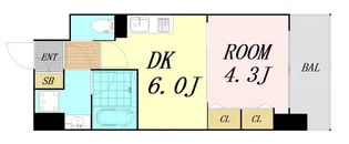 スプランディッド安土町【2階】の間取り