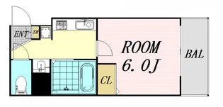 ライラック都島本通【4階】の間取り