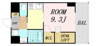 ドルチェヴィータ新大阪【3階】の間取り