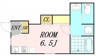 ビーバーズハウスⅢ【1階】の間取り