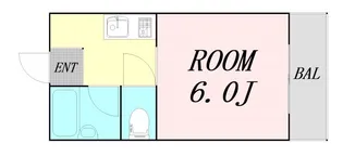 ロイヤル柴島【1階】の間取り