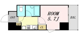 大阪府大阪市北区天満4丁目【マンション】の間取り