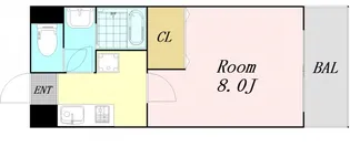 カーサあわじ【3階】の間取り