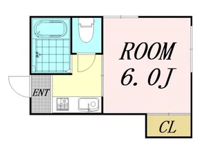 関本マンション【5階】の間取り