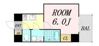RIDGE姫島【8階】の間取り