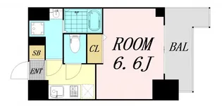 エスリード新大阪ザ・マーク【12階】の間取り