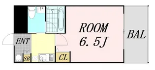 セレニテ梅田北【11階】の間取り