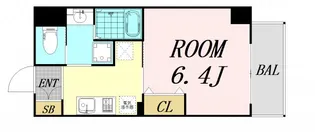 みおつくし西梅田Ⅳ【2階】の間取り
