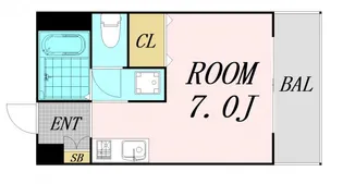 オオトリビル【5階】の間取り