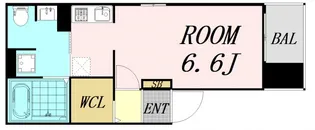 ハピネス浦江2【1階】の間取り