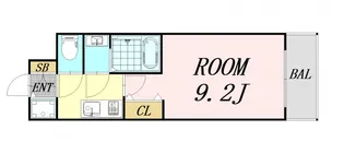 サムティ都島North【4階】の間取り