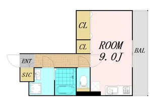 大阪府大阪市都島区毛馬町2丁目【アパート】の間取り