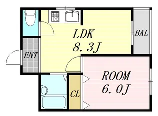 ライラックマンション【3階】の間取り