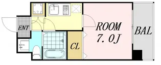 サムティ江坂JuReve【5階】の間取り