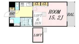 NORTH VILLAGE BIRTH PLACE【6階】の間取り