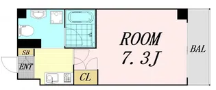 グランドヴィラ都島【5階】の間取り