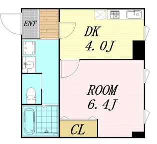 TAIHOクリスタルビル【4階】の間取り