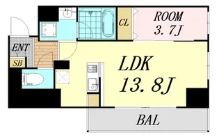 MBC RESIDENCE【2階】の間取り