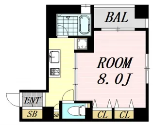 メゾン・ル・ロア【10階】の間取り
