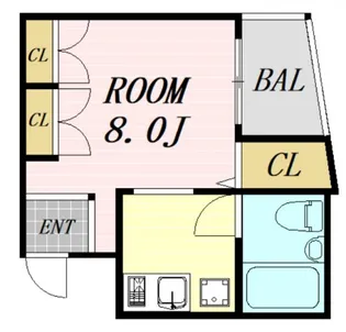 サラダボウル【3階】の間取り