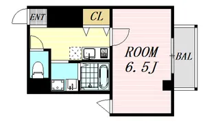 1Kの間取り画像