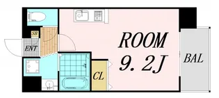 セゾンラトゥールMIYAKOJIMA【6階】の間取り