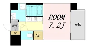 CASSIA福島駅前【5階】の間取り